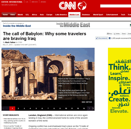 Report from CNN about Babel Tours