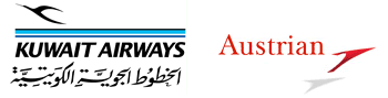 Iraq Kuwait Airways and Austrian Airlines